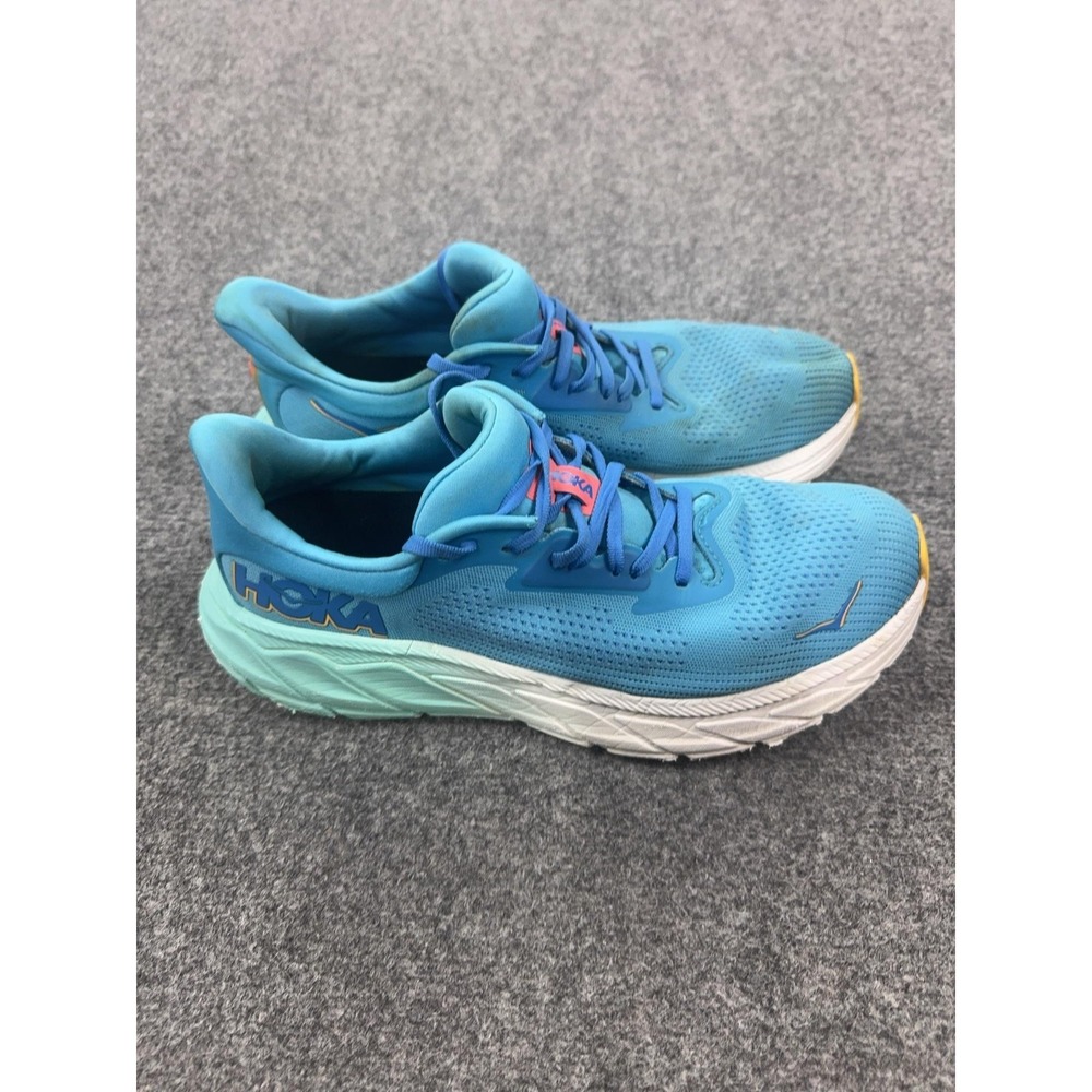 Hoka One One Arahi 7 Shoes Womens Size 10.5 Blue Running Sneakers Cushioned